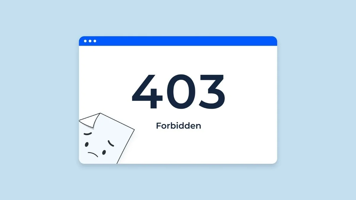 403 Forbidden hatası